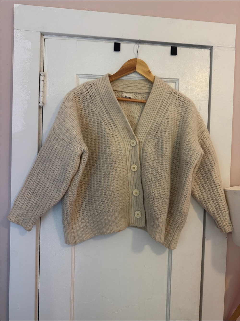Babaa Cream Knit Sweater
